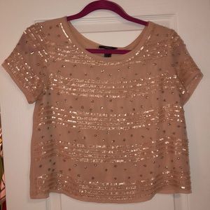 Sequined Forever 21 top